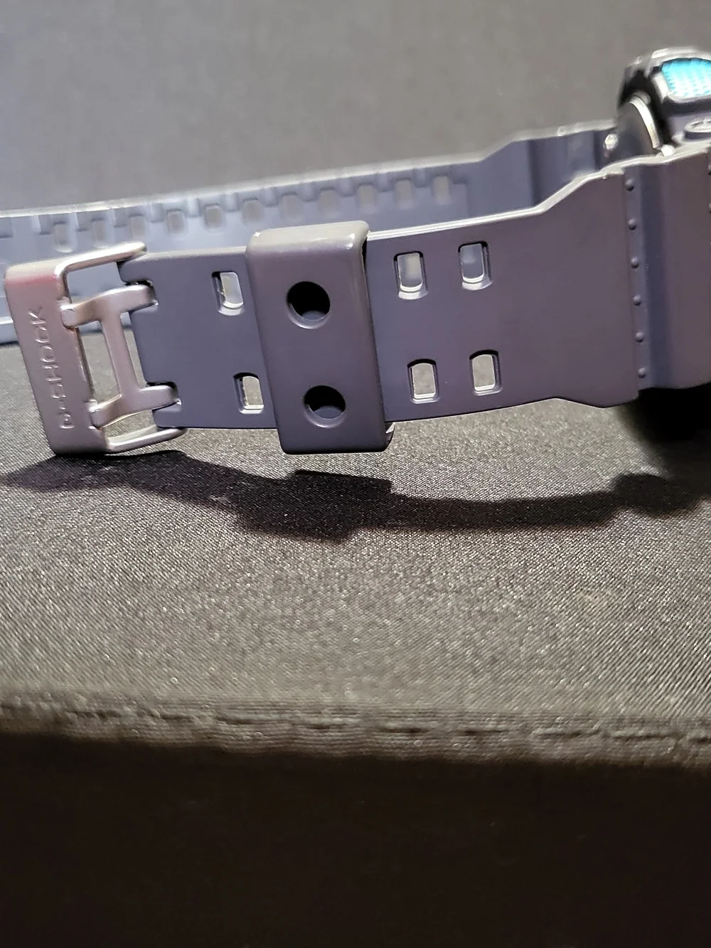 G-Shock GA-110TS Gray and Blue Shock Resistant Watch